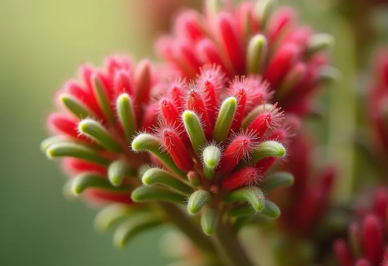 Western Australia floral emblem — red and green kangaroo paw